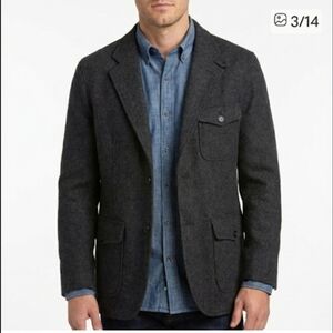 Grayers Charcol Gray Wool Blend Jacket Sport Coat Men's Medium